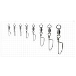 SASAME Ball Bearing Swivel 310-C - Slika 2