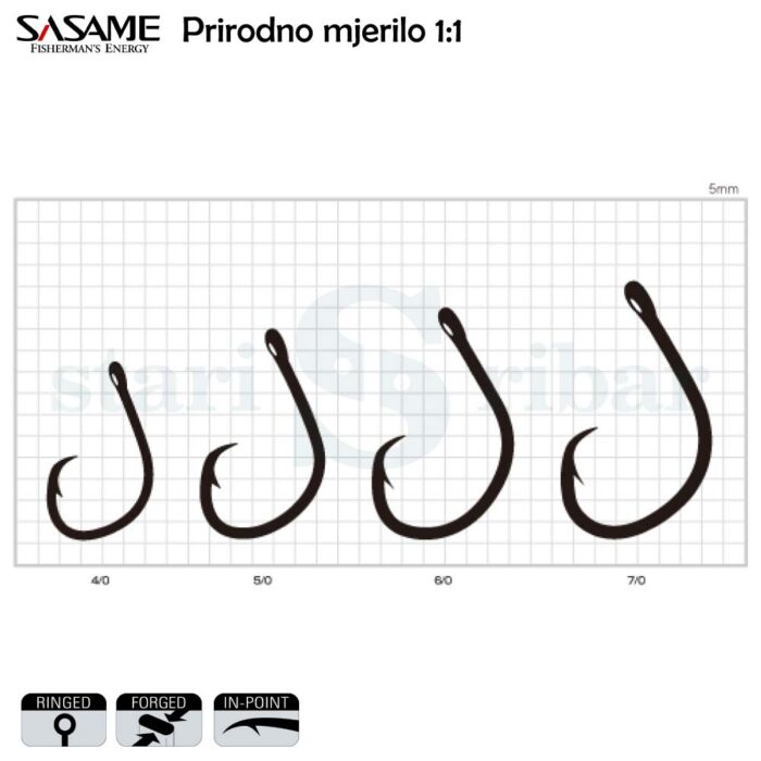 SASAME Heavy Circle ST F-414 - Slika 3