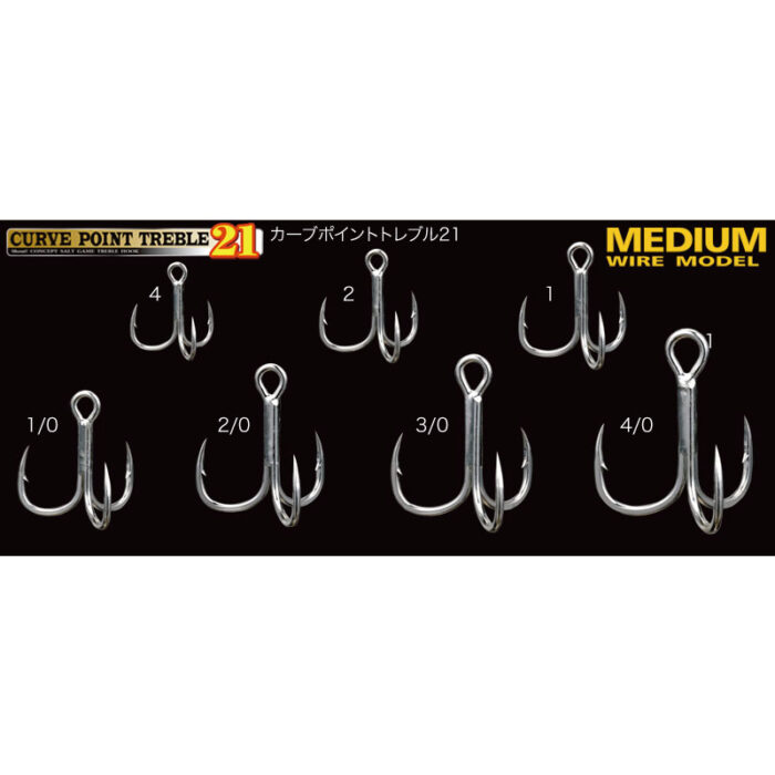 shout_curve_point_treble_211 SHOUT Curve Point Treble 21 - Slika 3