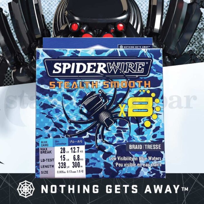 spiderwire Spiderwire Blue Camo 300m - Slika 1